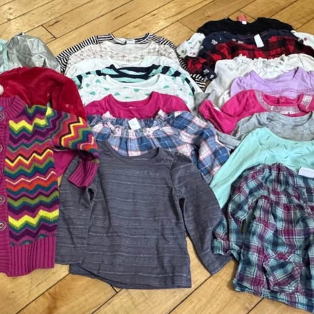 Girls 18 Month Long Sleeve Top Lot